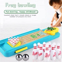 Parent-Child Interactive Table Sports Game Toy Bowling Educational Gift For Kids Mini Desktop Bowling Game Toy Funny Indoor Toys 2