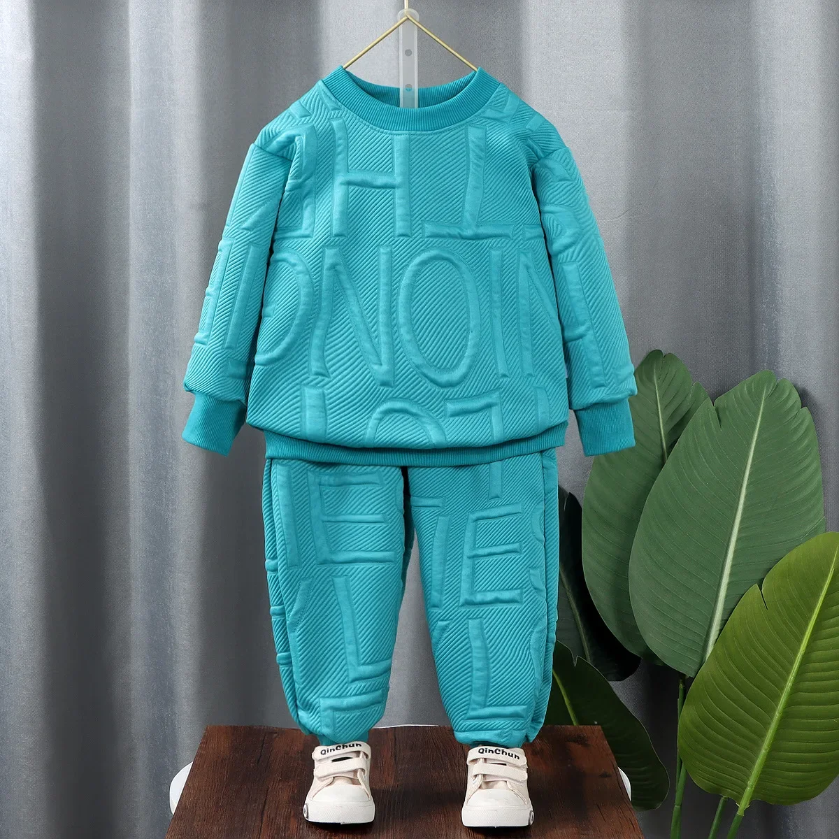 

Toddler Boys Clothing Set Spring Autumn Causal Lette Cotton Baby Pullover T-Shirt Sports Pants 2Pcs Tracksuit Kids Clothes Sets