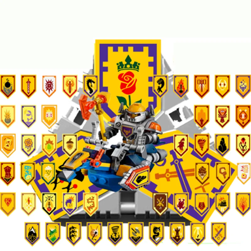 Lego Marvel Nexo Knights Shields Merlok Powers LEGO Minifigure