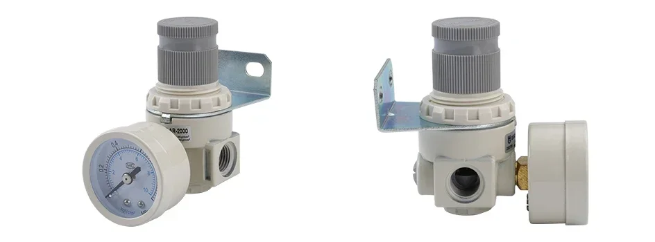 Description Picture 2 of itemYIDI AR2000 with Fitting Pneumatic Compressed Air Switch Pressure Reducing Control Regulating Regulator Valve Valves Tool Tools
