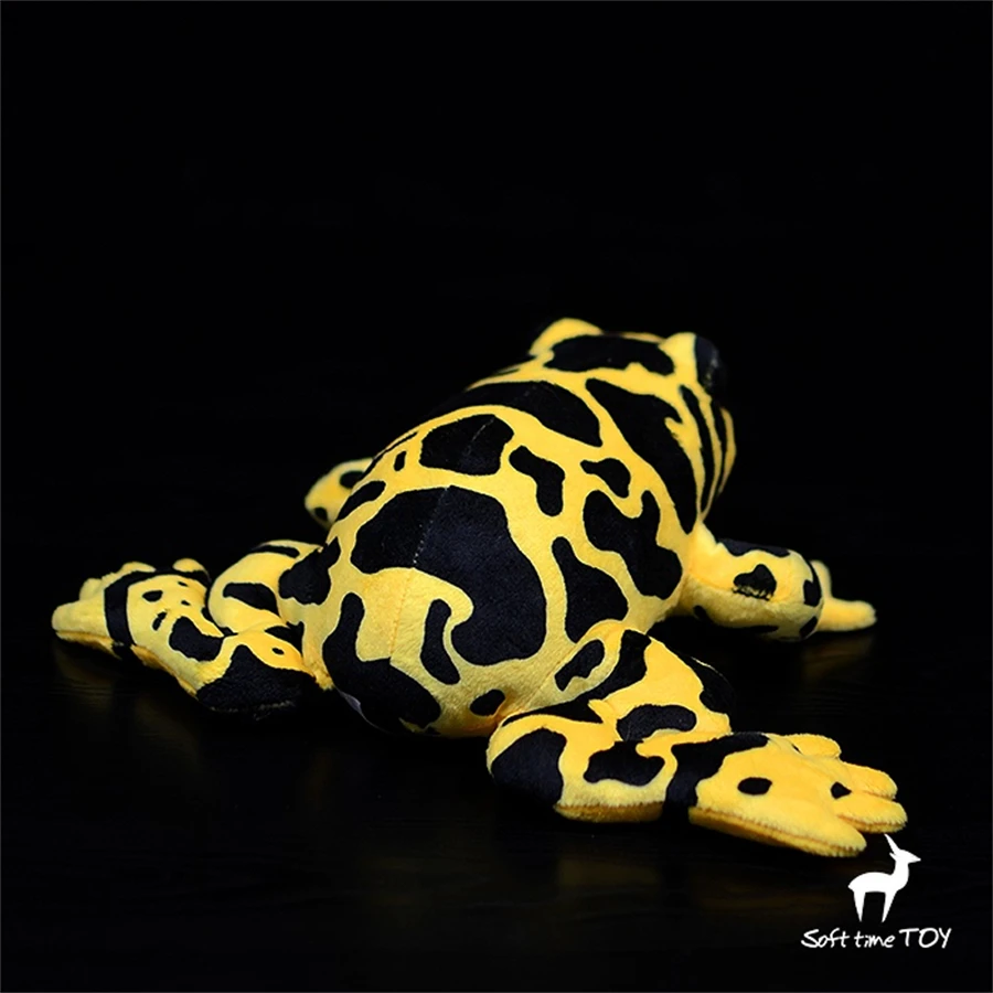 Poison Dart Frog Plush Toy High Fidelity Poison Arrow Frog Plushie Poison Frogs Peluche Lifelike Stuffed Animals Simulation Doll 4