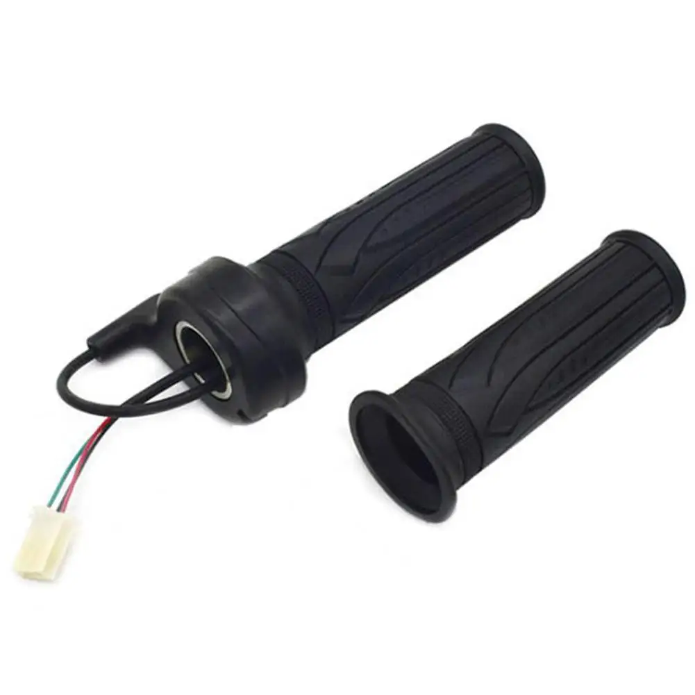 Electric Bike Throttle 1 Pair 12-72v Accelerator Handle Twist Grip Replacement Parts