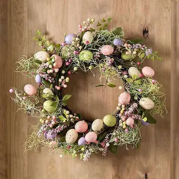 Easter Bunny Garlands Door Wreath 1