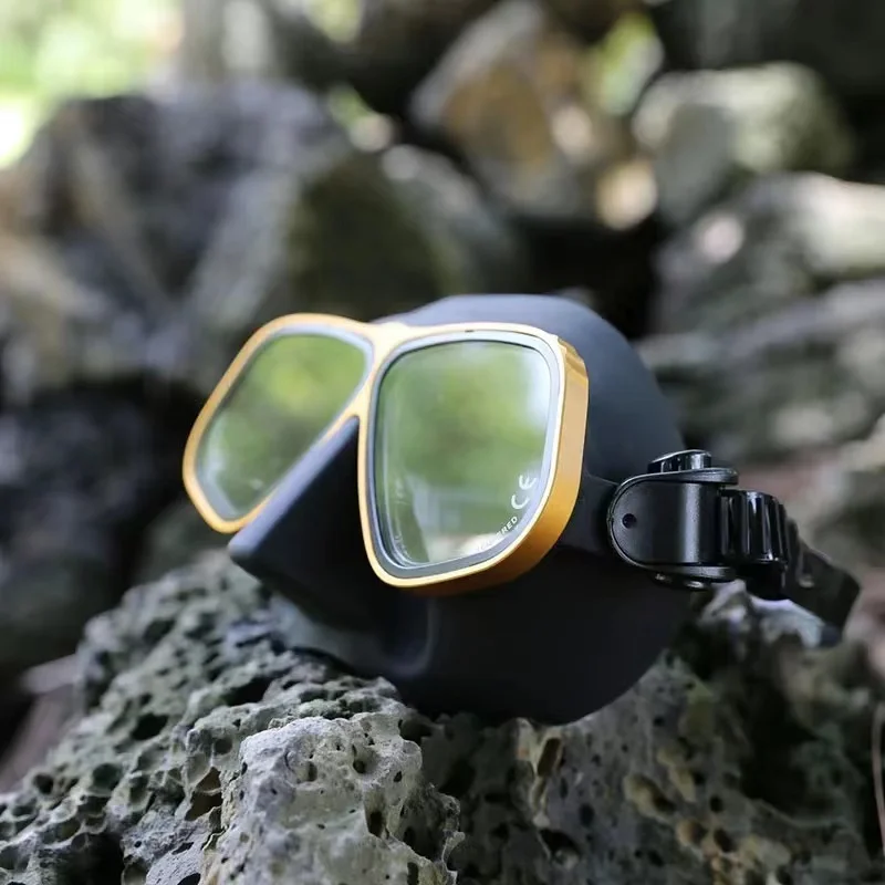 Similar Apollo Free Diving Goggles Mask  Alloy Liquid Silica Gel Scuba Mask Wet Tube Kit Snorkeling Equipment Ultra Low Volume 3