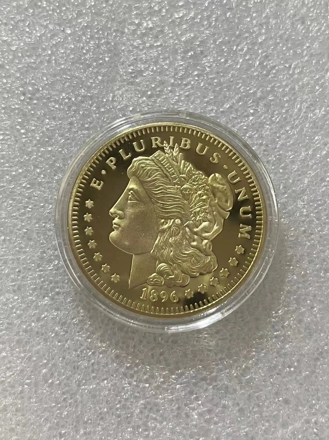 1896-USA-Statue-of-Liberty-E-PLURIBUS-UNUM-Gold-Replica-Commemorative ...