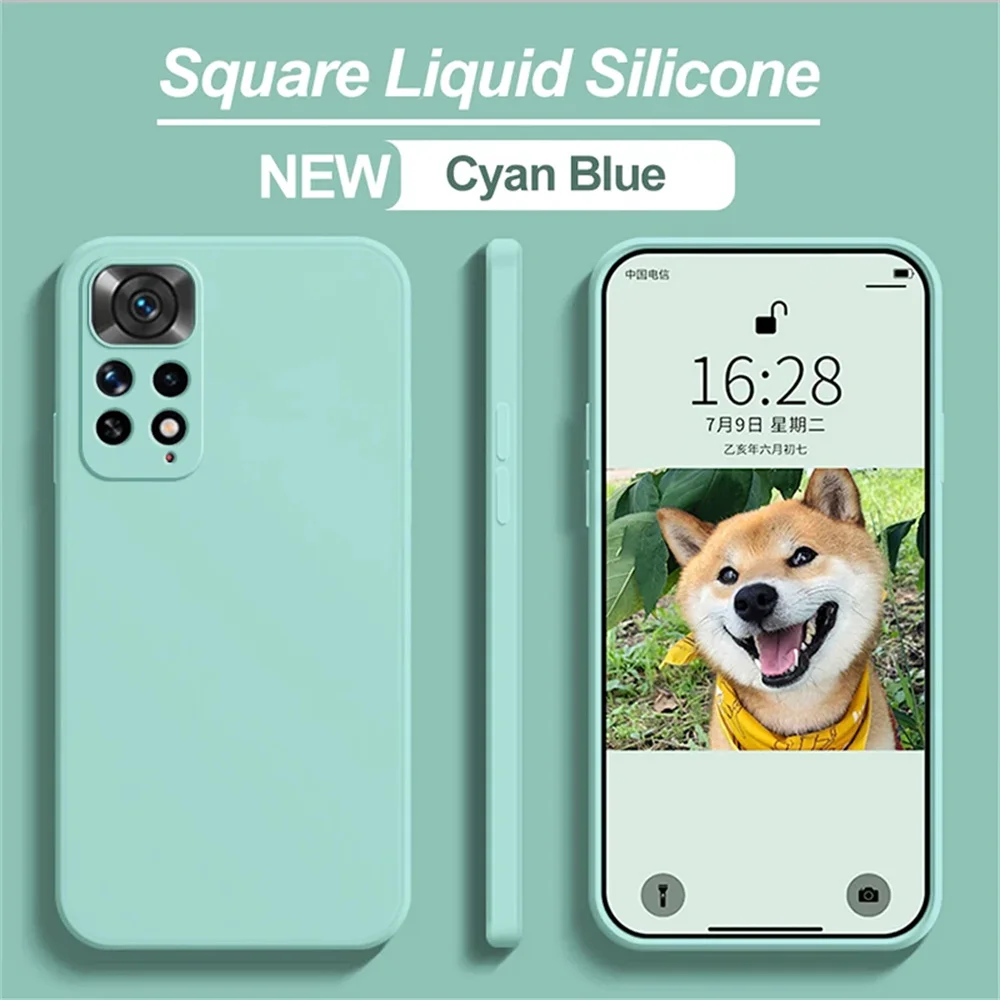 Luxury Liquid Silicone Shockproof Phone Case Cover