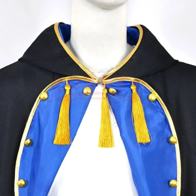 Costume Cosplay Olruggio Anime Atelier of Witch, Set Completo con Cappello Tongari Boushi, Tunica, Camicia, Pantaloni, Parrucca, Outfit Magico per Halloween e Carnevale - immagine 6