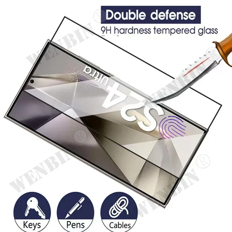 3 Pcs Premium Tempered Glass Screen Protector Set - Full Coverage & Protection