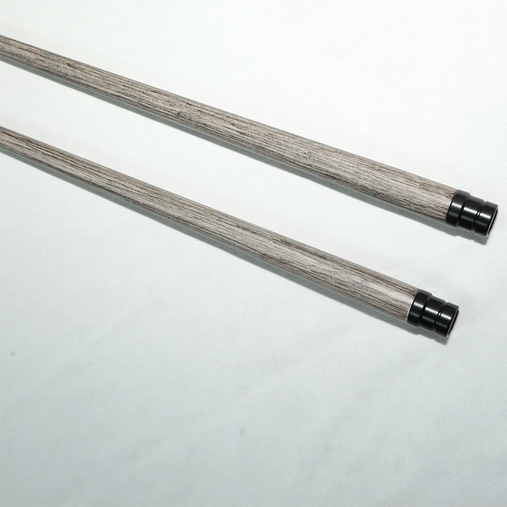Wood Grain Carbon Fiber Shaft with foam Black Technology Low Deflection Pool Cue Front Part for Billiard Play/Break/Snooker Cue billiard shaft