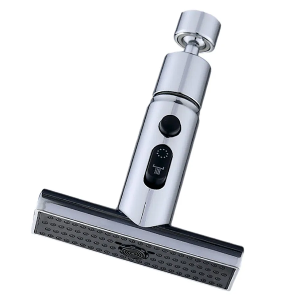

Flexible Kitchen Faucet with Universal Spray Head 360 Degree Rotating for Wide Coverage and Splatter Protection