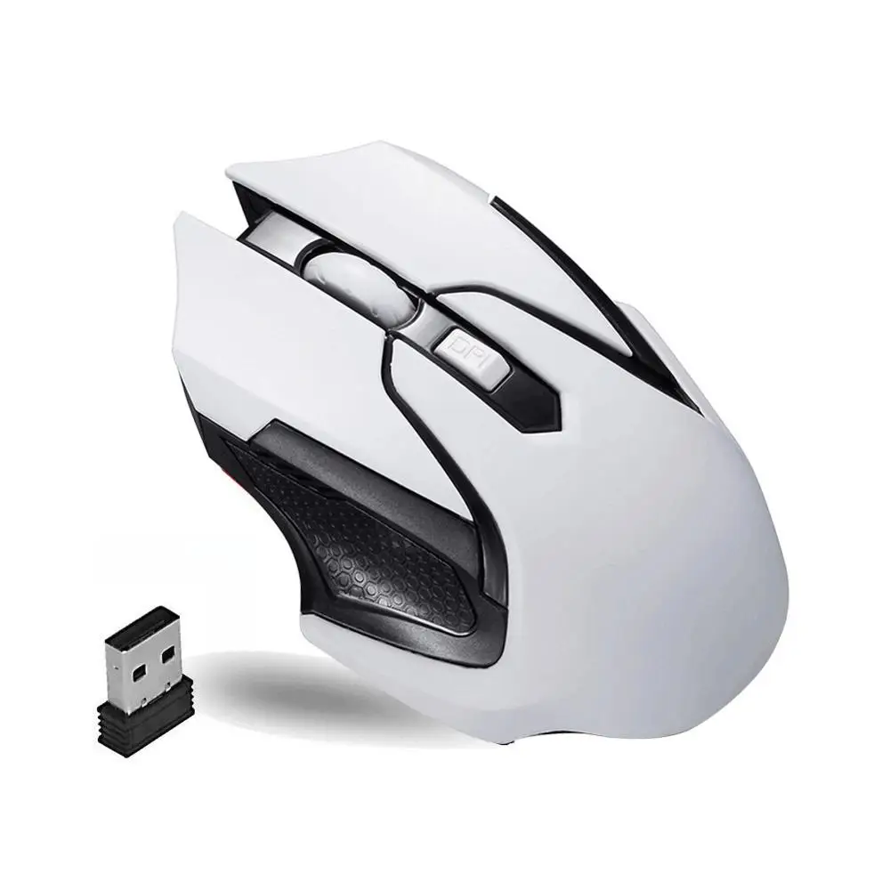 2.4GHz Wireless Optical Gaming Mouse 3-Speed 1600dpi Silent Flashing Wireless Mice USB Game Backlight Mouse For PC Laptop silent wireless mouse Mice