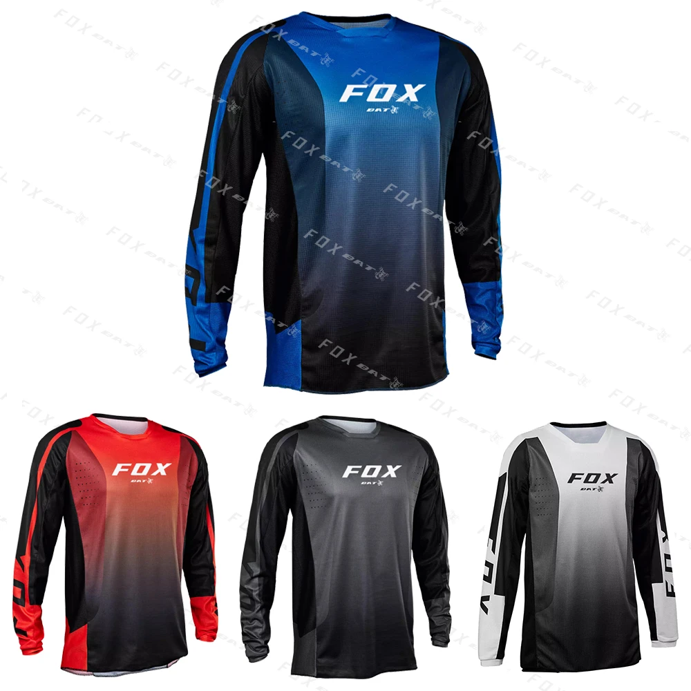 

Men's Downhill Jersey Quick Drying T Shirts Bat Fox Motocross Mountain Enduro Bike Clothing MTB Motorcycle Cycling Clothing