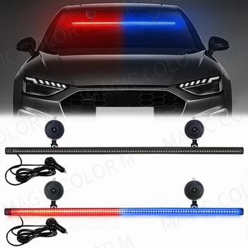 96-LED Emergency Strobe Warning Light Bar 1
