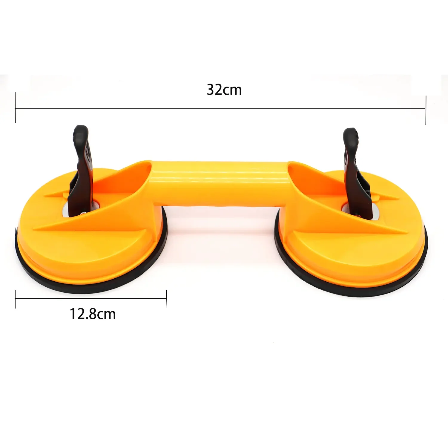 Dual suction cups, heavy duty glass suction cups with handles for lifting pullers for moving glass mirrors
