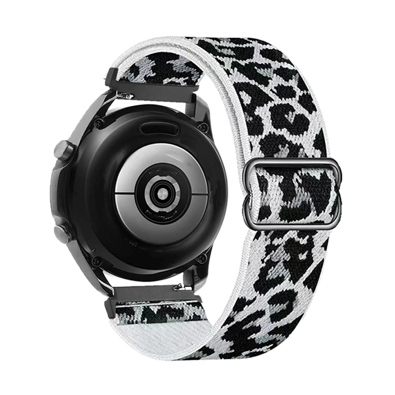 Elastic Smartwatch Strap, 20mm/22mm, Multiple Colors Available