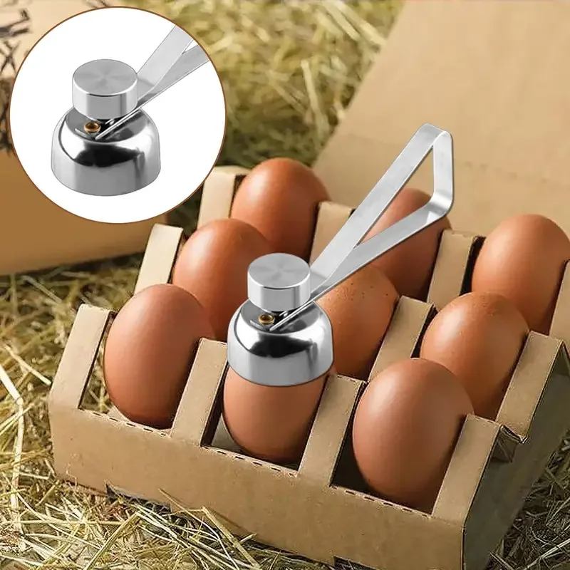 Egg Opener Stainless steel Creative eggshell separator 1pc egg shell opener,egg opener