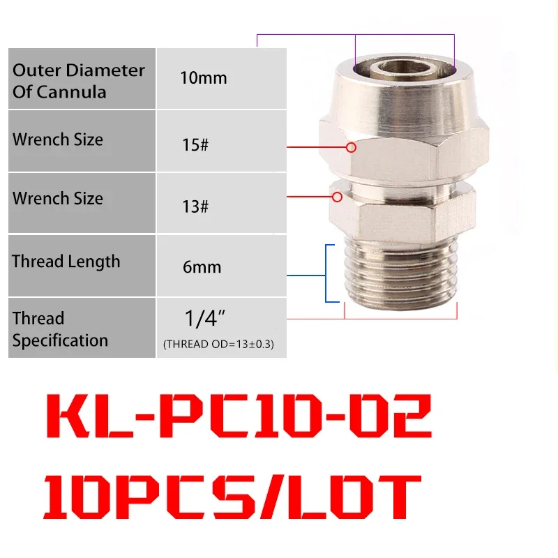 10PCS KL-PC10-02