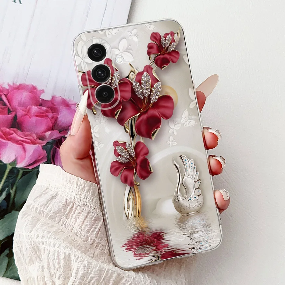 Fashion Painted Soft Slim Phone Case - Vibrant Design Protective Cover