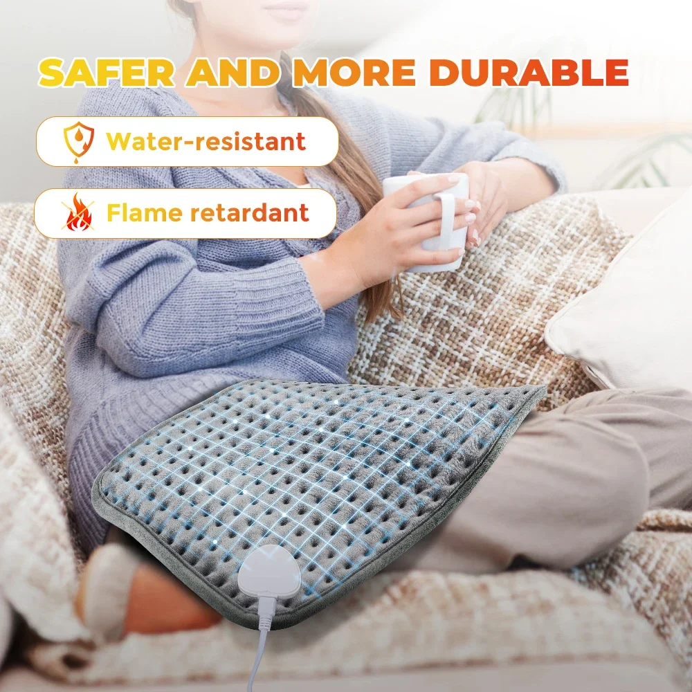58*29CM Electric Blanket Home Use Multifunctional Heating Pad Graphene Sofa Warming Blanket Washable Thermal Winter Warming Mat