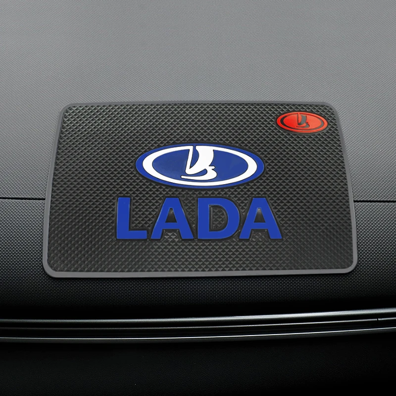 Car Non Slip Mat PVC Car Styling Anti-Slip Mat Silicone Dashboard Non-Slip Pad For Lada Niva Vesta Samara Kalina Priora Granta Largus Accessories
