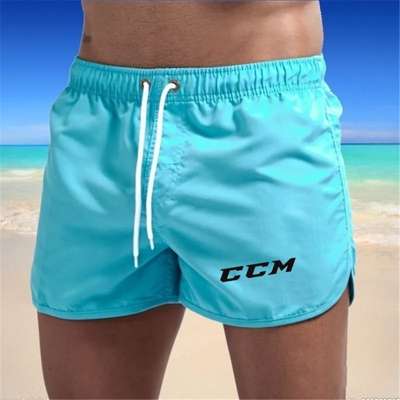 CCM Men Swimwear Swimsuit Swimming Trunks Mens Swim Briefs Maillot De Bain Homme Bathing Suit Surf Beach Wear Man Board Shorts