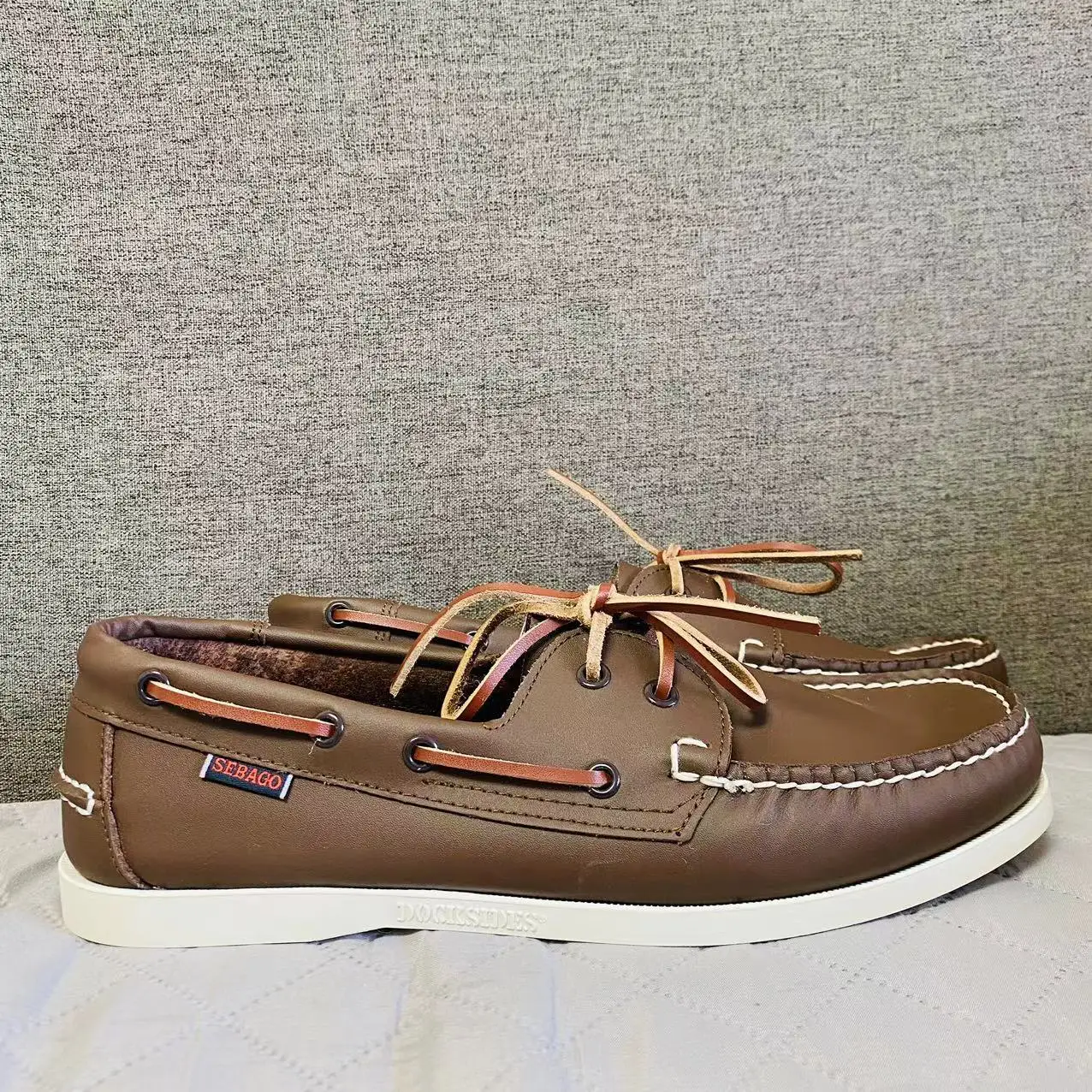 

Men Genuine Leather Driving Shoes,Slip On Docksides Classic Boat Shoe,Brand Design Flats Loafers For Men Women 2023B17