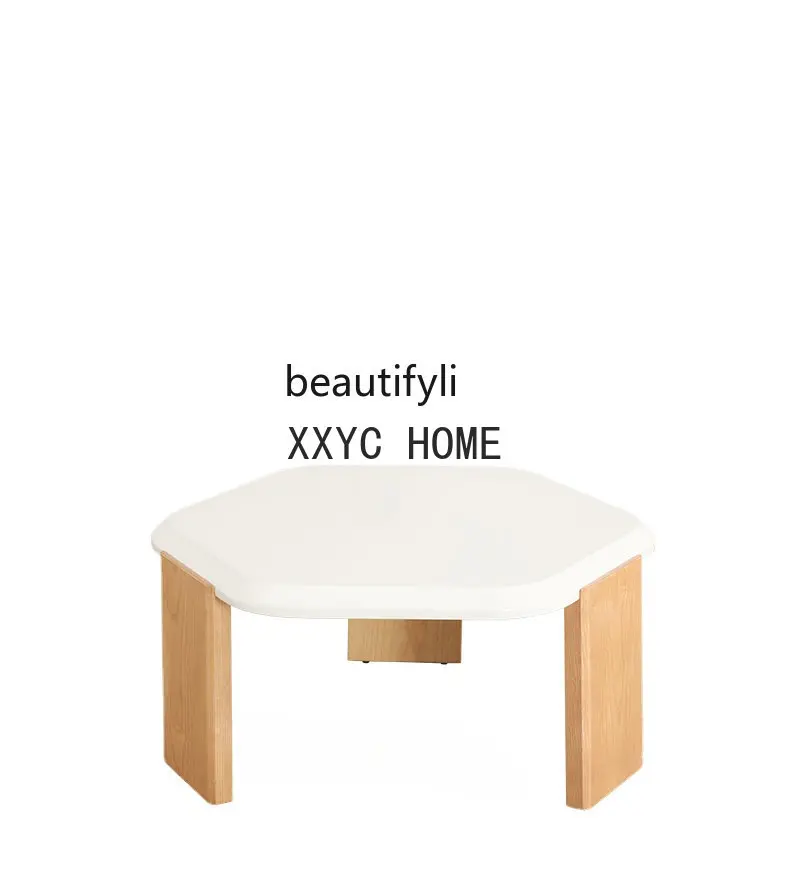 

Домашний журнальный столик в пасторальном стиле для гостиной угловой столик многоугольная дизайнерская мебель для гостиной