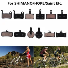 

1pair ​Bicycle Mechanical Disc Brake Metal Pads Bike Front Rear Caliper For SHIMAN0 M755/HOPE Etc Hydraulic Resin Brake Pad