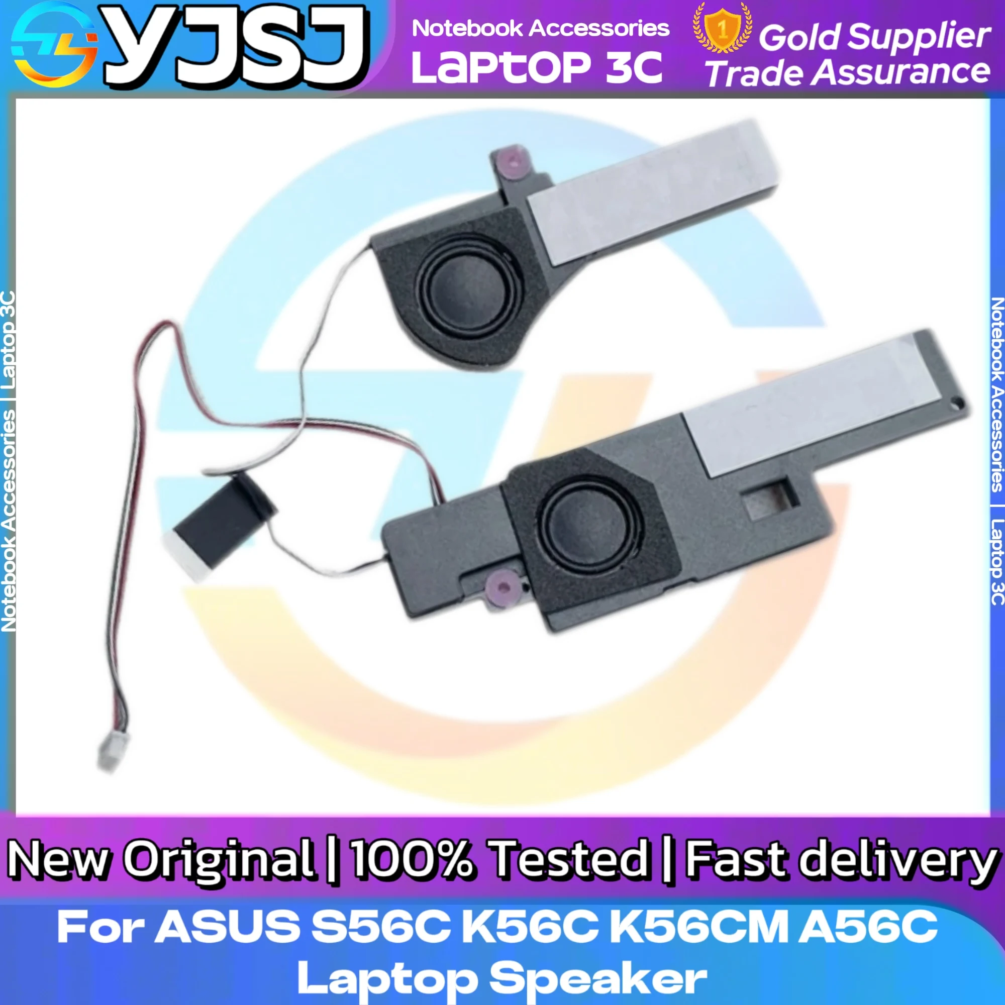 Laptop Speaker Set ASUS S56C K56C K56CM A56C built-in left and right speakers