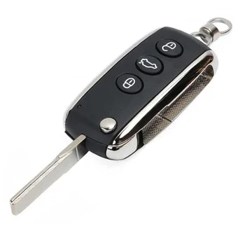 Keyforkess 315MHz PCF7945A Chip Fold Remote Key Fob 4 pulsante allarme per iveco Con * tincontinental GT GTC Flying sperone 2006-2016 KR55WK45032 - KEYECU 315MHz PCF7945A Chip Fold Remote Key Fob 4 pulsante allarme per iveco Con tincontinental