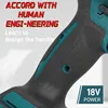 Makita 18V Cordless Impact Wrench Brushless Motor Electric Variable Speed Electric Multi-function Tool DTW300 4