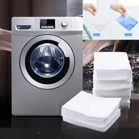 Color Catcher Sheets Count Dye Trapping Sheets Washing Machine Proof Color Absorption Sheet Anti Dyed Cloth Laundry Washing Tool 1