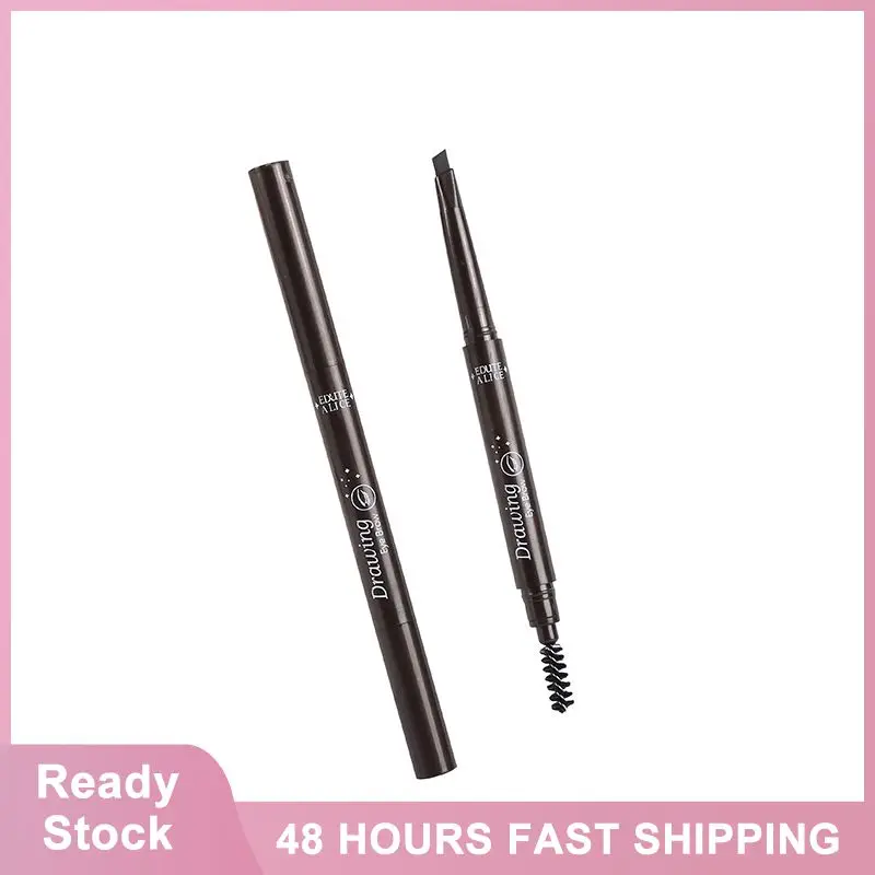 

With Eyebrow Brushes Natural Long Lasting Eyebrow Cosmetics Rotate Beginner's Eyebrow Eyebrow Pen Not Easy To Decolor Waterproof