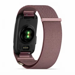 Nylon Woven Adjustable Loop Strap for Sports Fitness Tracker (Smoke purple)
