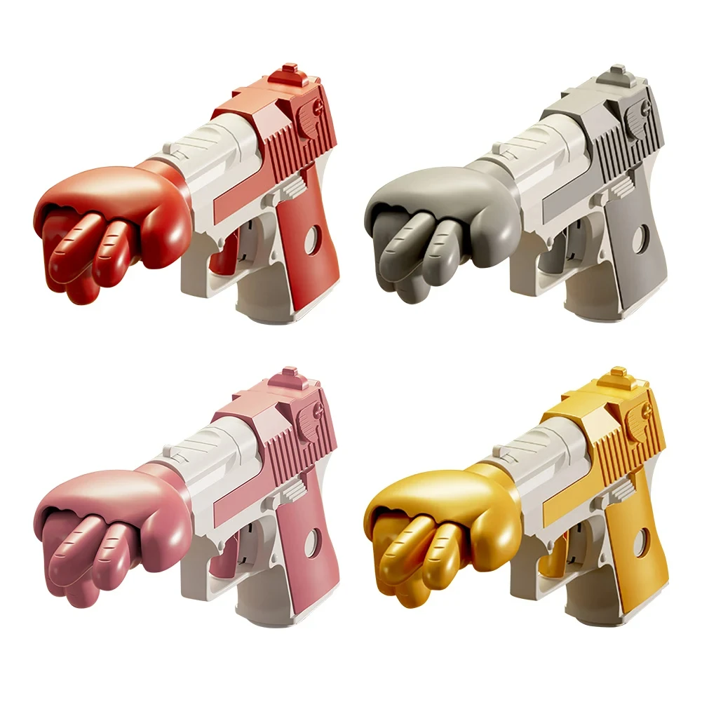 Funny Fair Guessing Fist Gun Creative Rock Paper Scissors Props Toys Parent-Child Interaction Children Party Game Props