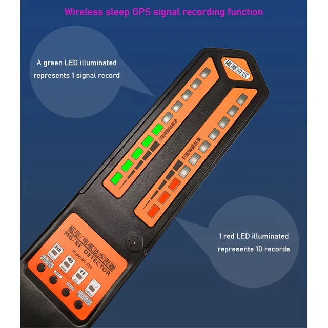 Wireless Professional GPS Tracker Detector Signal Detector Car Search Device Anti-location Anti-tracking Anti-positioning 2
