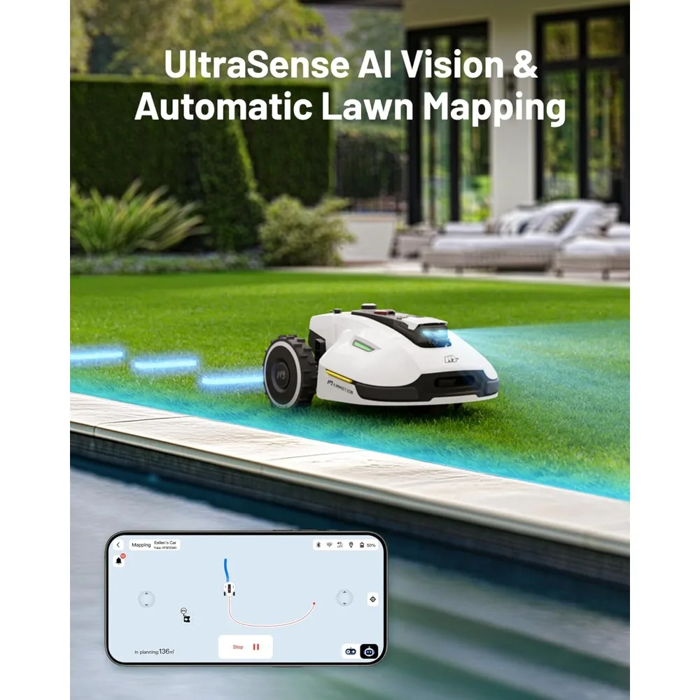 4G AI Robot Lawn Mower – 0.7 Acre, RTK & App Control 2