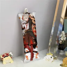 

Genshin Impact Kaedehara Kazuha Mini Dakimakura Cartoon Character Pendant Keychain Bag Decoration Small Pillow Anime Periphery