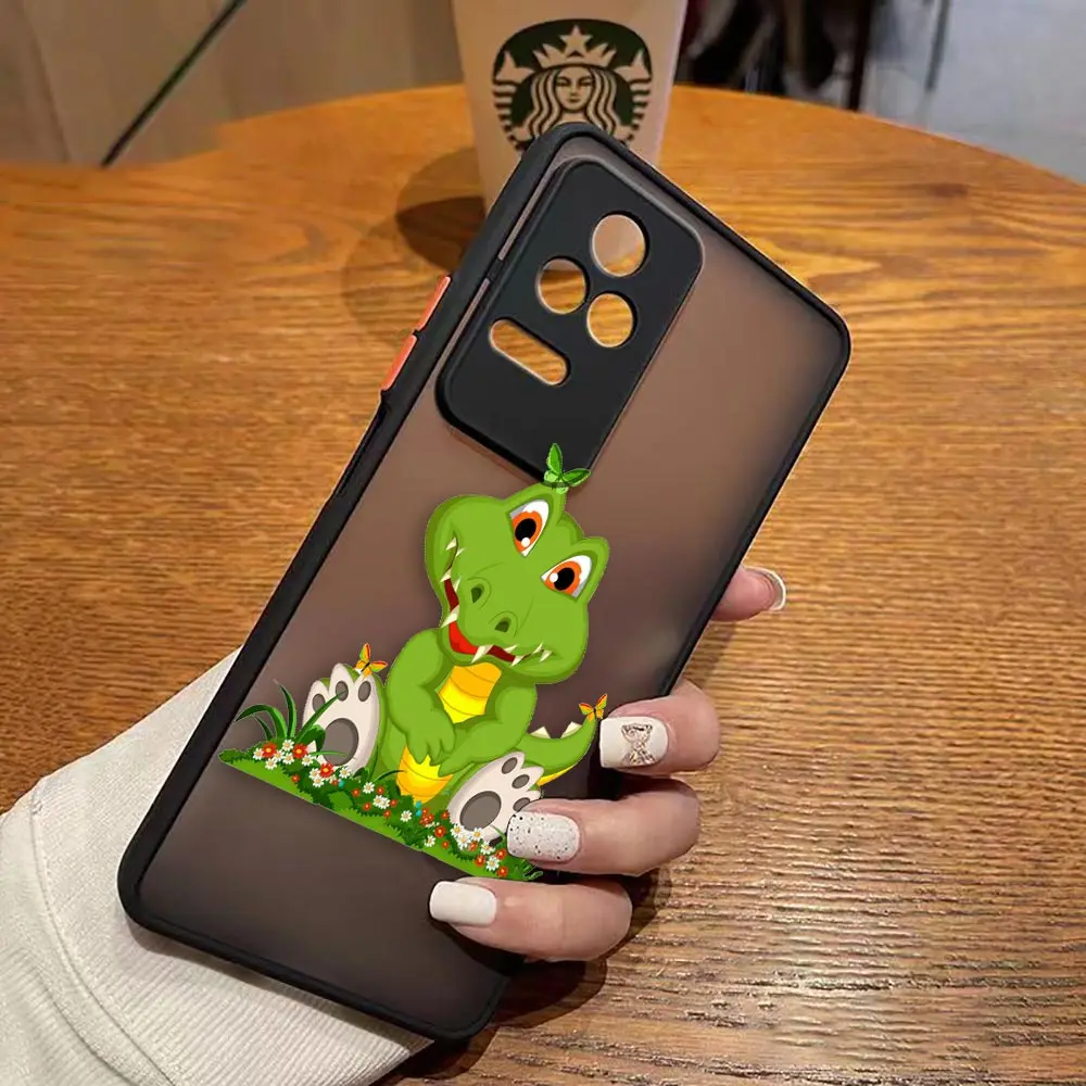 thumbnail image 1 of Funda mate para Redmi A1 K50 K40 GAMING K30 K20 10X 10C 10 9C 9T 9A 9 8 7 PRO 4G 5G Funda Coque Shell lindo cocodrilo de dibujos animados, 1 of 5