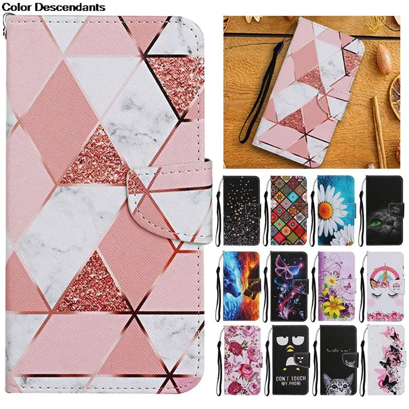 On For Xiaomi Redmi Note 7 Case Na Sfor Coque Xiomi Redmi Note 7 Cover Leather Flip Magnetic Wallet Case Redmi Note 7 Pro Fundas
