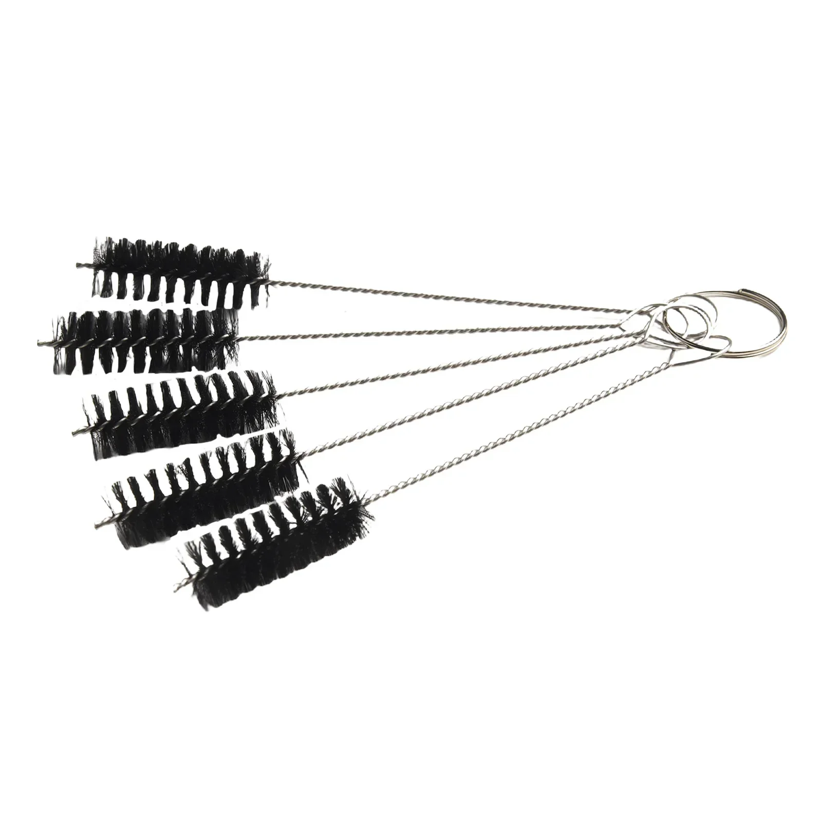 Nylon Tube Brushes Cleaning Brush Set Bottle Tube Pipe Small Bottle Straw Washing Cleaner Household Cleaning Tools 5pcs