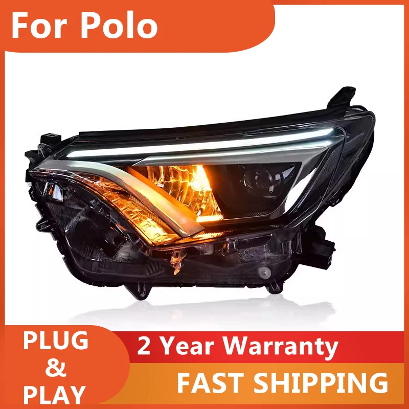 

Автомобильные аксессуары для передней фары для Toyota RAV4 фары 2017-2018 RAV4 головка светильник DRL сигнал поворота фары дальнего света