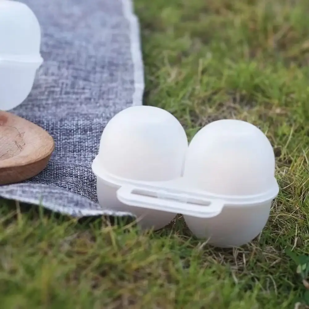 Transparent PP Portable Egg Box Shockproof Outdoor Storage
