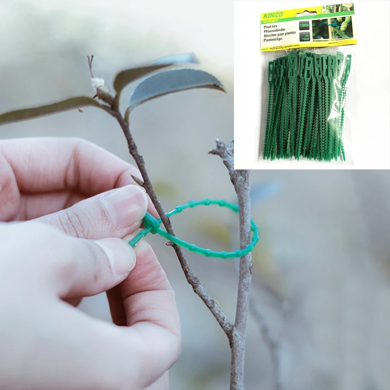 Reusable 13cm Plastic Plant Support Clips Clamps For Plants Hanging Vine Garden Greenhouse Vegetables Tomatoes 100pcs plastic plant clips plastic plant supports plant clips plant support connector