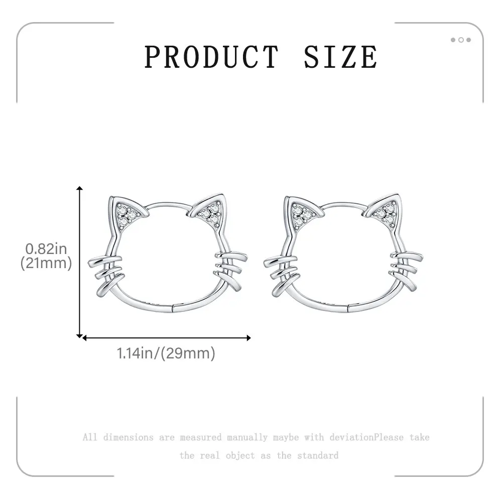 Cat Stud Earrings