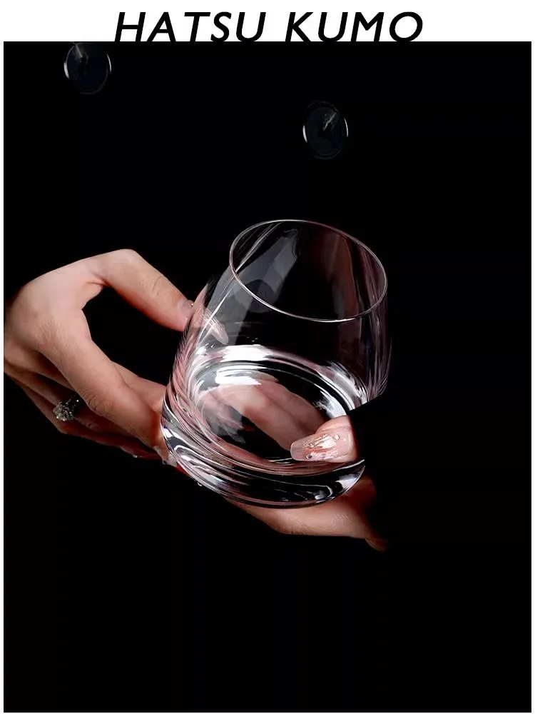 Single Malt Crystal Wine Tumbler, Private Collection, Whiskey, Vodka, Cognac, Brandy, Snifter Cup