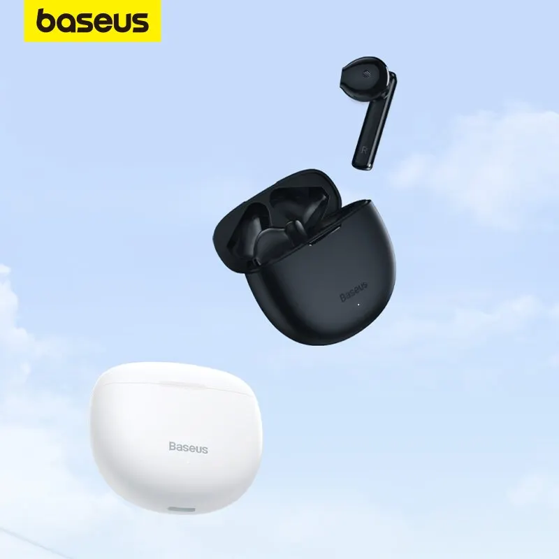 Baseus Bowie W2i 무선 이어폰 블루투스 5.3 헤드폰 35H 긴 배터리 수..
