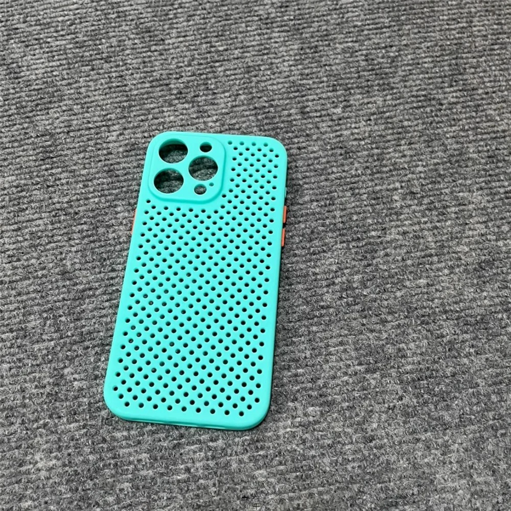 Breathable Cooling Soft Silicone Bumper Back Cover