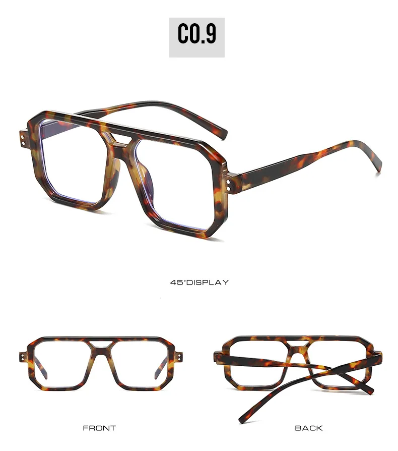 Retro Square Punk Sunglasses 24