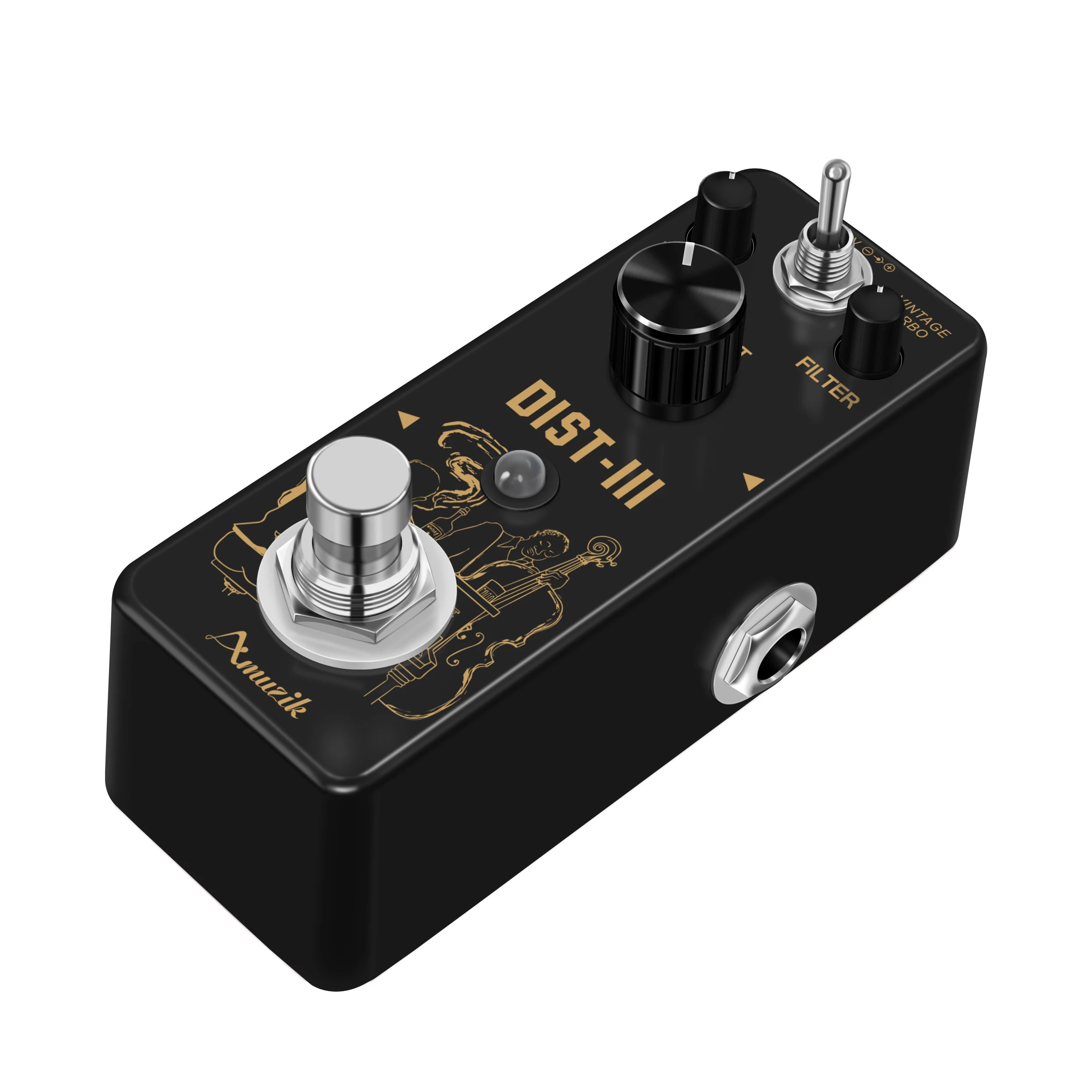 RAT Distortion Pedal ギターエフェクター JHS PackRat (9-in-1 Proco Rat) — Echoinox